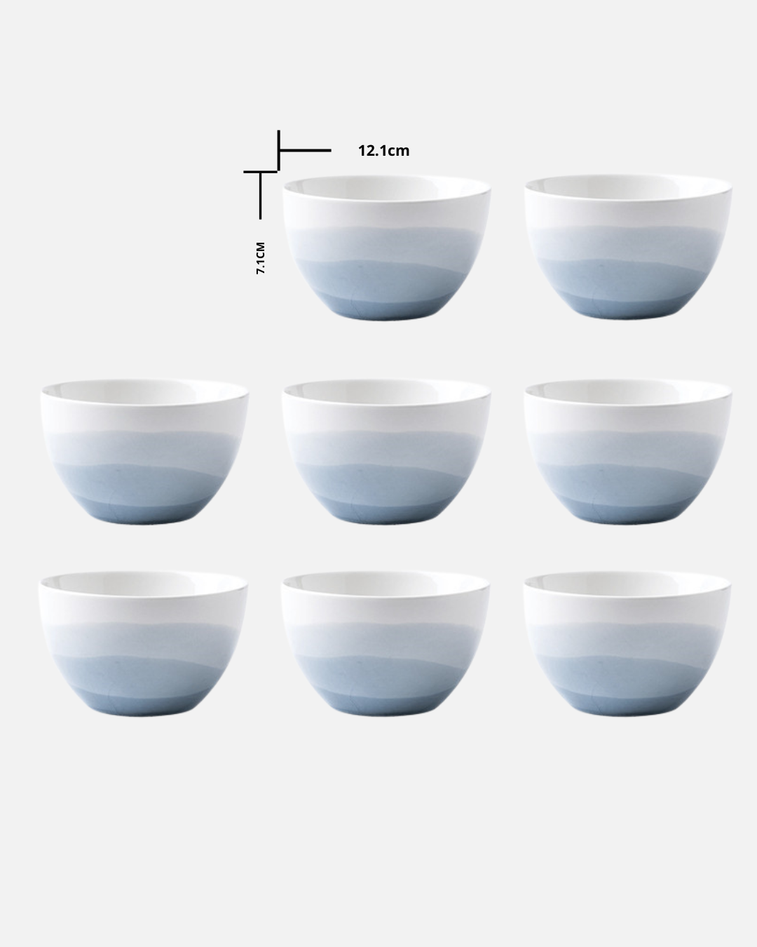 Conjunto de Tigelas de Cerâmica