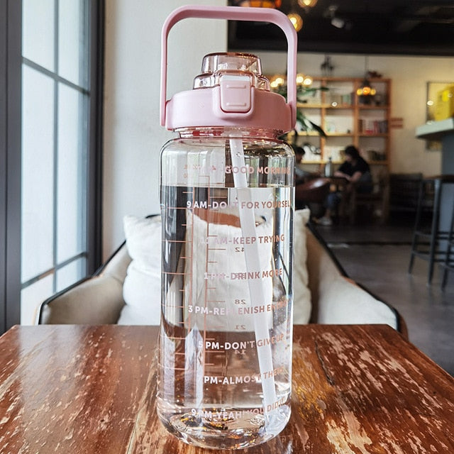 WATER BOTTLE WITH TIME REMINDER