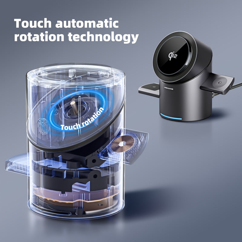 3 in 1 Magnetic Charger with 30W Adapter