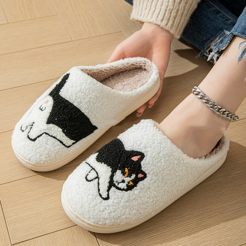 Pantufas de Algodão - Gatinho