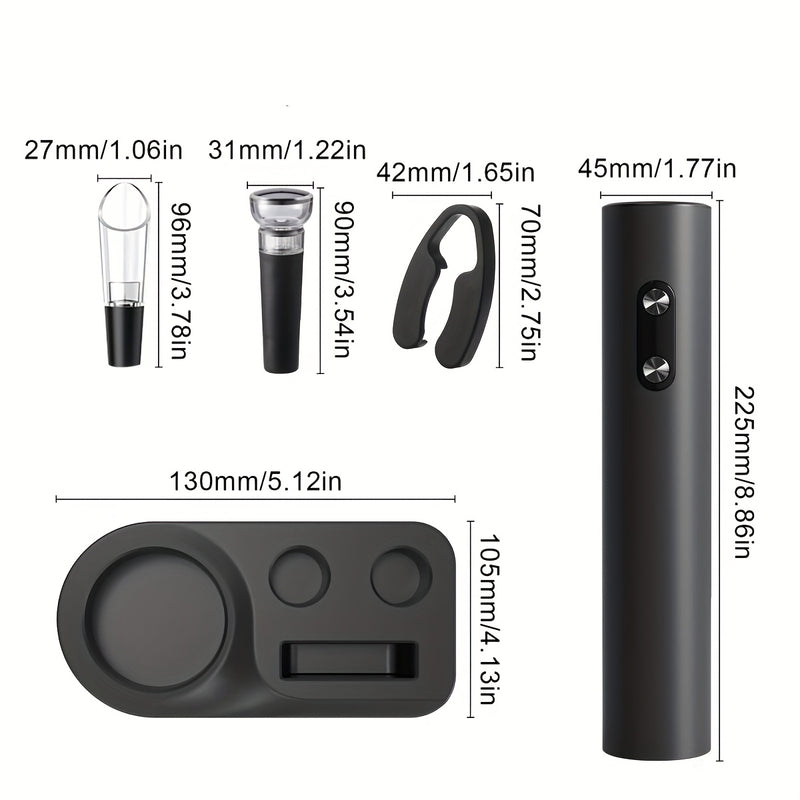Versatile Electric Wine Opener Set
