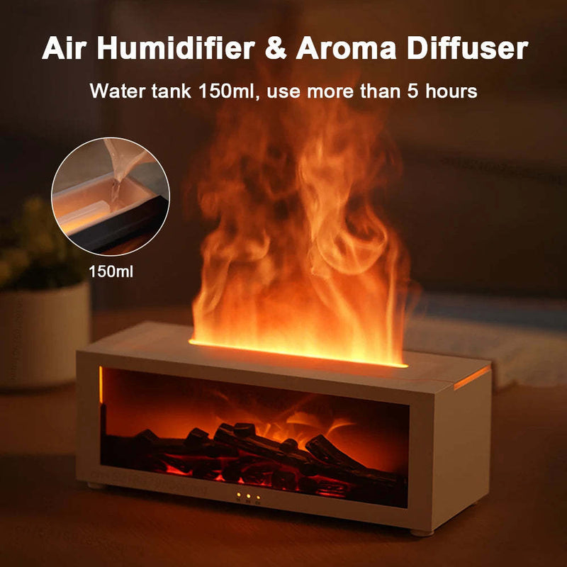 Difusor de Aromaterapia em Chama