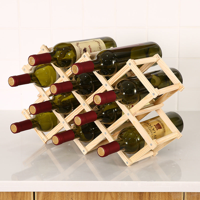 Wooden Wine Rack