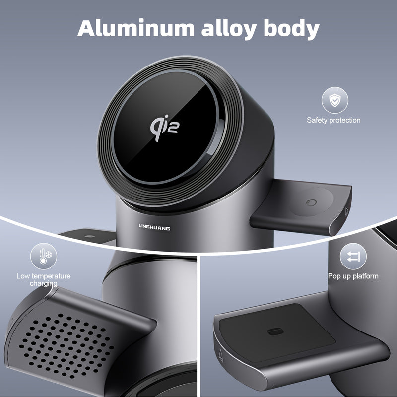 3 in 1 Magnetic Charger with 30W Adapter