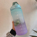 PORTABLE WATER BOTTLE WITH TIME REMINDER