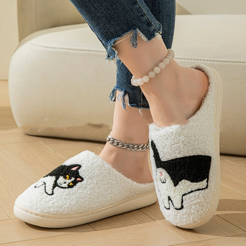 Pantufas de Algodão - Gatinho
