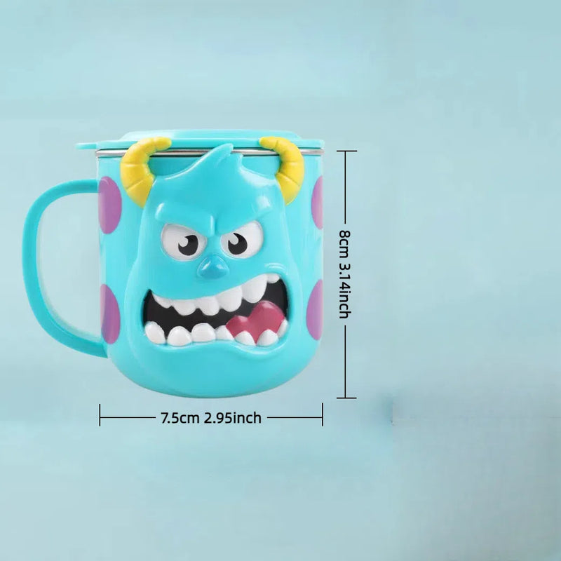 Stainless Steel Mug with Lid - Monsters University