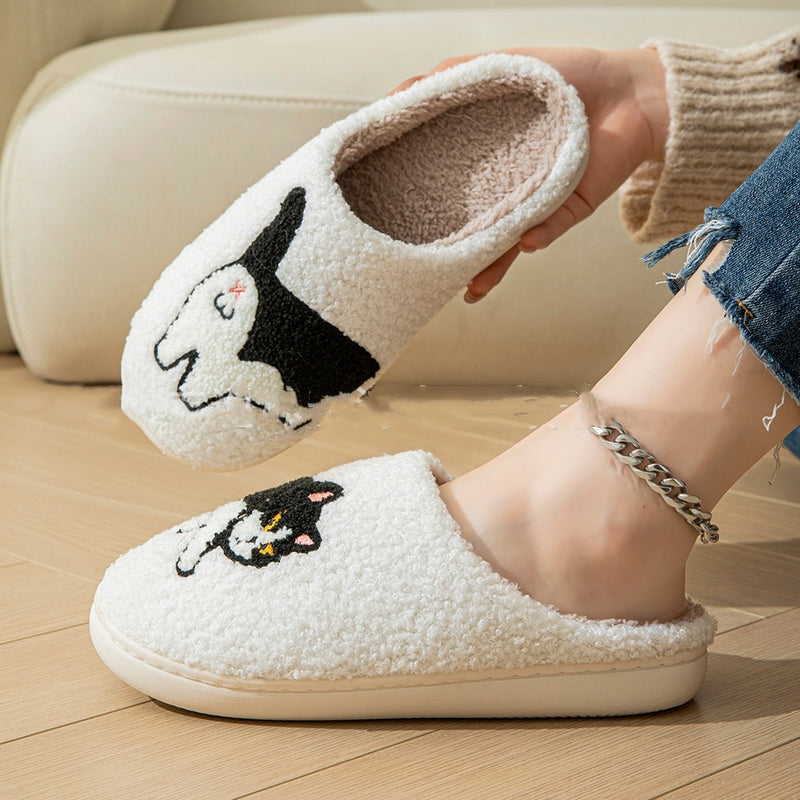 Pantufas de Algodão - Gatinho
