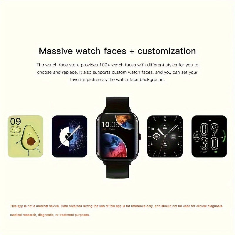 Smart Watch (Answer/Make Calls) for Android And IPhones