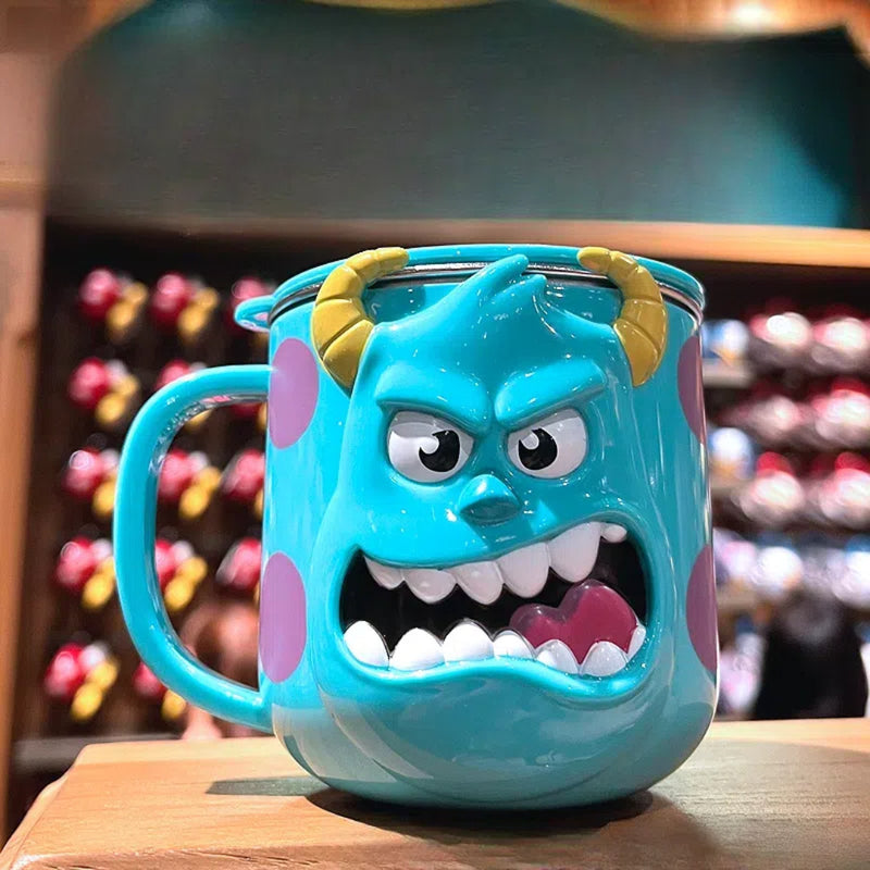 Stainless Steel Mug with Lid - Monsters University