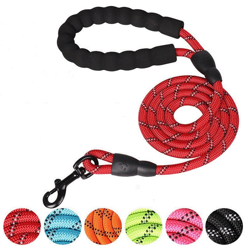 DOG LEASH - REFLECTIVE ROPE LEASH