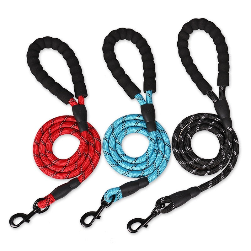 DOG LEASH - REFLECTIVE ROPE LEASH