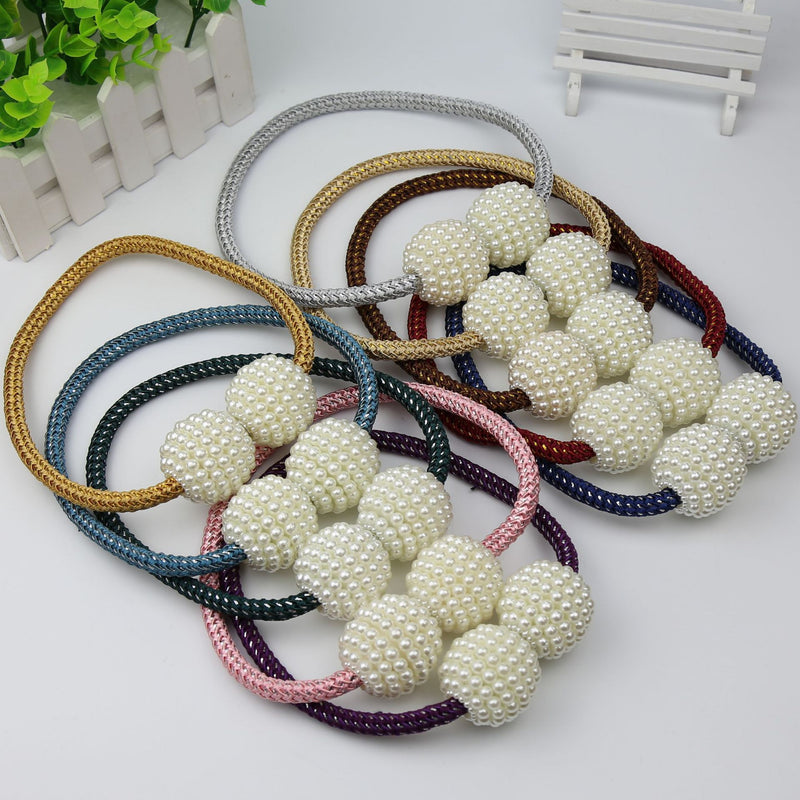 MAGNETIC BUCKLE CLIPS FOR CURTAINS