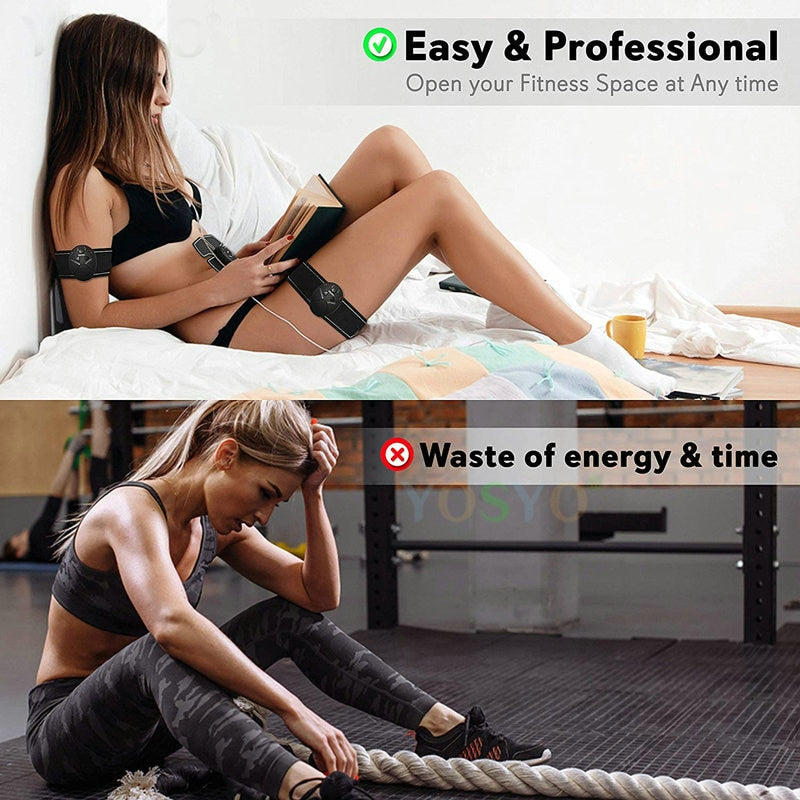 DISPOSITIVO ELÉCTRICO PARA ENTRENAMIENTO ABDOMINAL