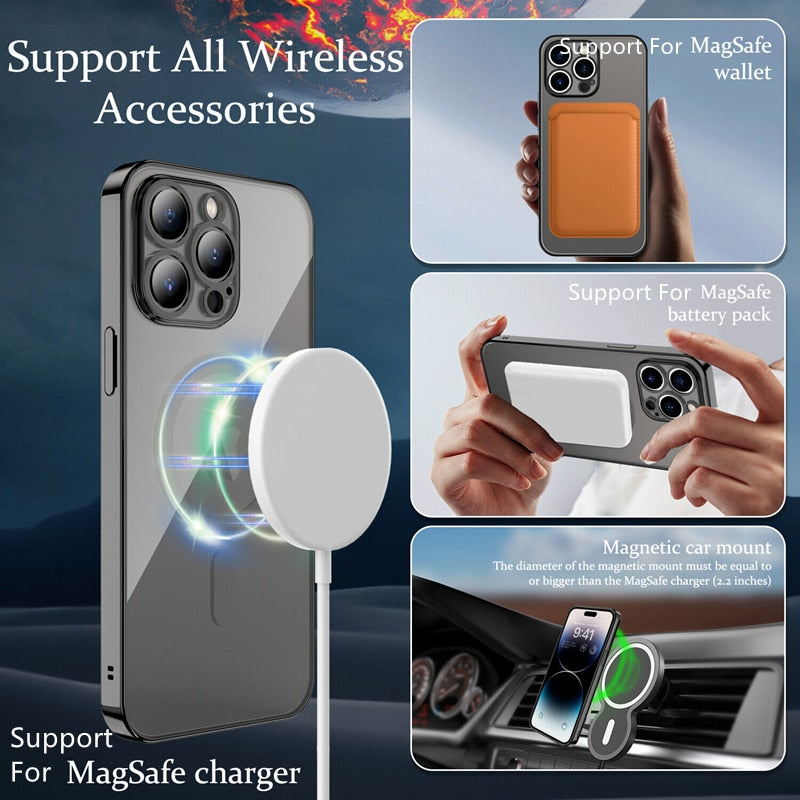 CAPA TRANSPARENTE MAGSAFE