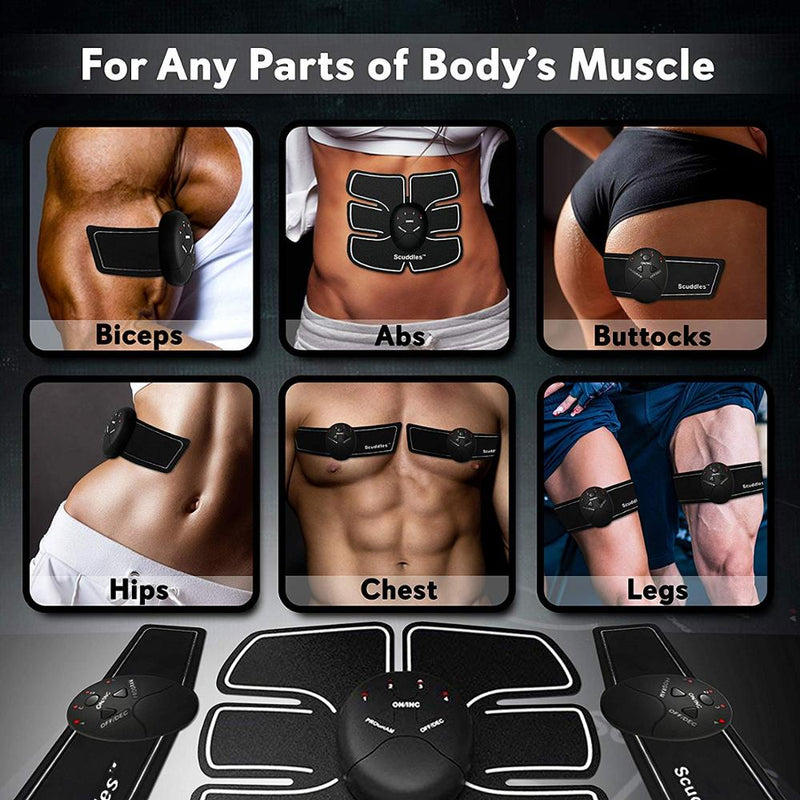 DISPOSITIVO ELÉCTRICO PARA ENTRENAMIENTO ABDOMINAL
