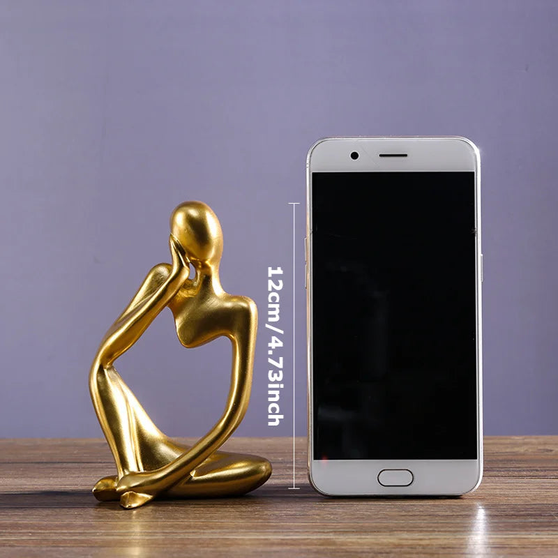 Abstract Thinker Statue