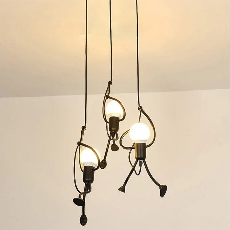 Vintage Lamp - Little Man