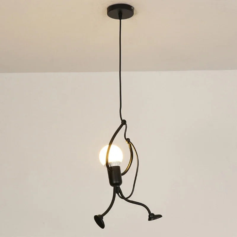 Vintage Lamp - Little Man