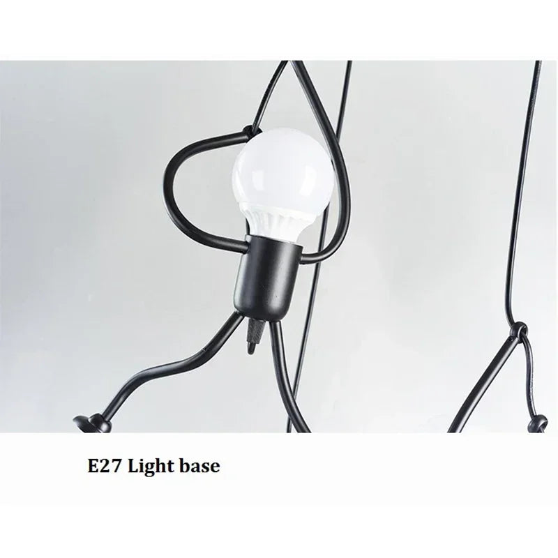 Vintage Lamp - Little Man