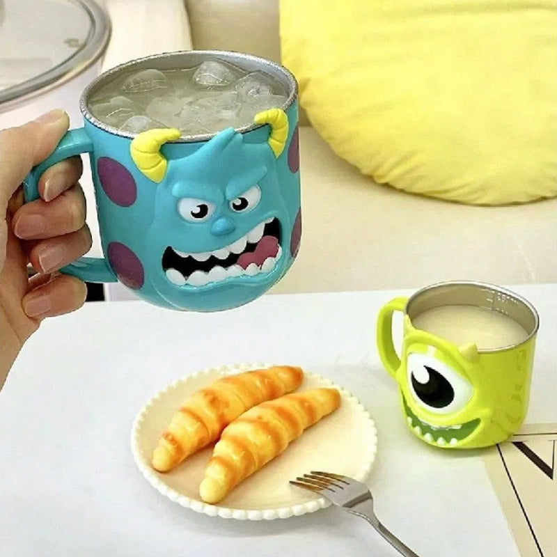 Stainless Steel Mug with Lid - Monsters University