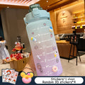 PORTABLE WATER BOTTLE WITH TIME REMINDER