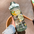 PORTABLE WATER BOTTLE WITH TIME REMINDER