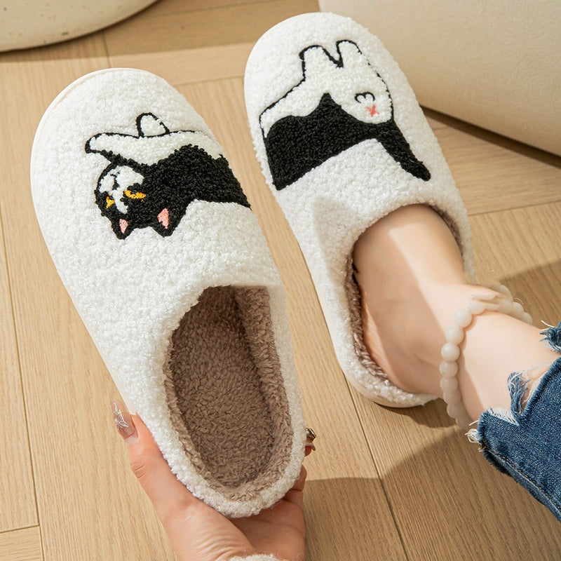 Pantufas de Algodão - Gatinho