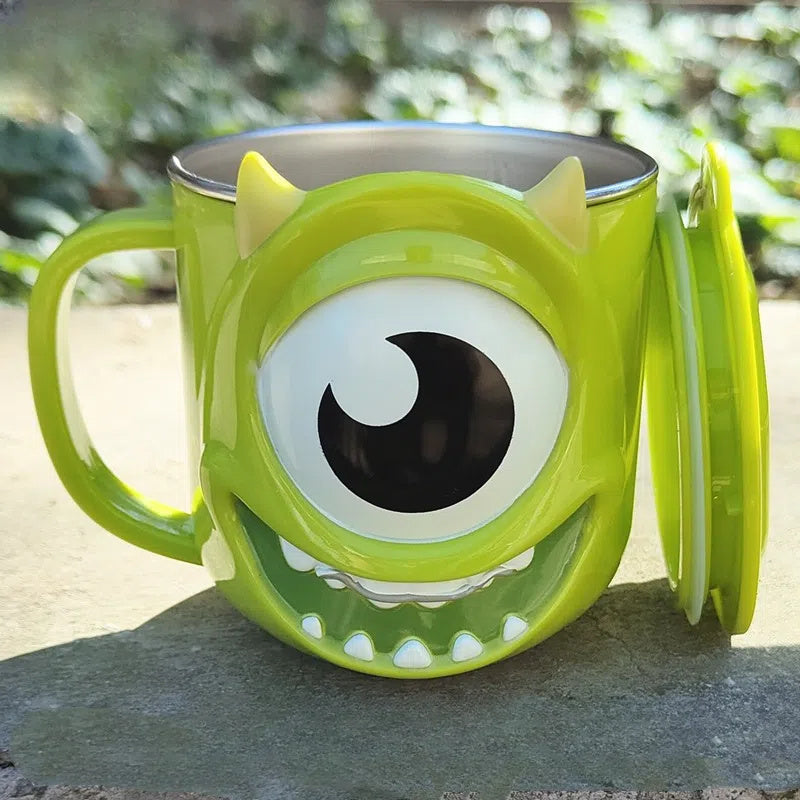 Stainless Steel Mug with Lid - Monsters University