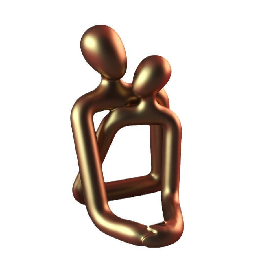 Resin Statue of a Couple