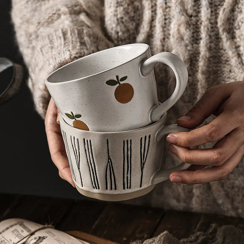 Hand Painted Ceramic Mug
