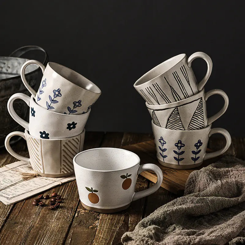 Hand Painted Ceramic Mug