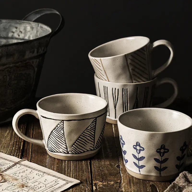 Hand Painted Ceramic Mug