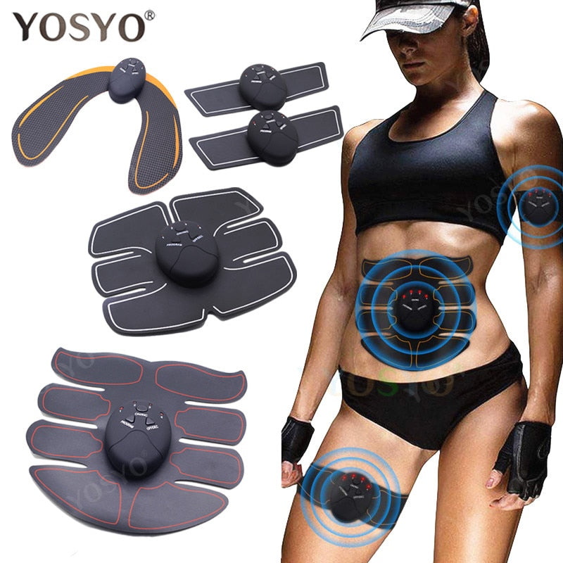 DISPOSITIVO ELÉCTRICO PARA ENTRENAMIENTO ABDOMINAL